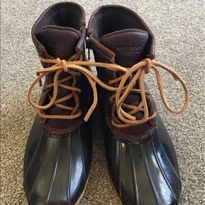 Women’s sperry boots speedy top-sider